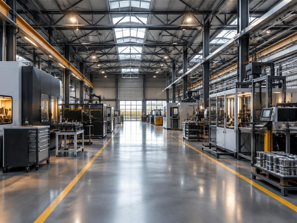 Arquitetura ilustrativa: Plantas industriais